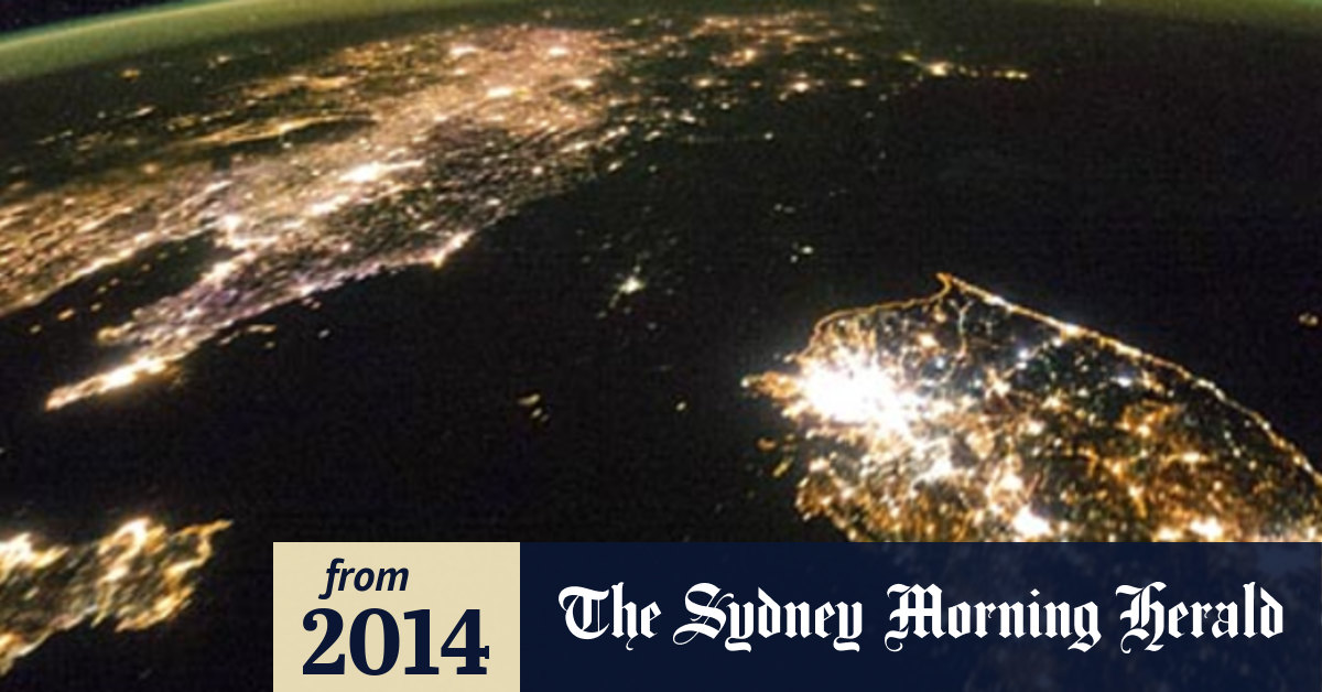 It's lights out for North Korea NASA shares remarkable photograph from